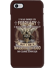 February Warrior Of God Phone Case tile