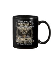 November Warrior Of God Mug tile