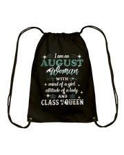 August Woman Drawstring Bag tile