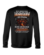 January Been Weak Crewneck Sweatshirt tile