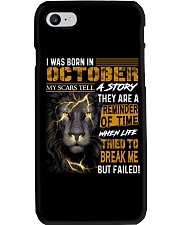 October Human Lie Detector Phone Case tile
