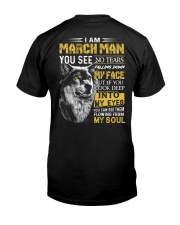 March Falling Down Classic T-Shirt back