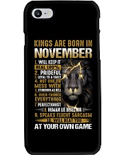 November Will Keep It Phone Case tile