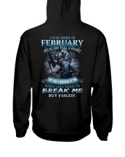 February My Scars Tell A Story Hooded Sweatshirt tile