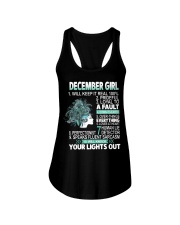 December Girl A Fault Ladies Flowy Tank tile