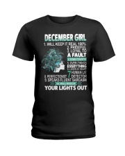 December Girl A Fault Ladies T-Shirt tile