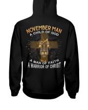 November A Man Of Faith Hooded Sweatshirt tile