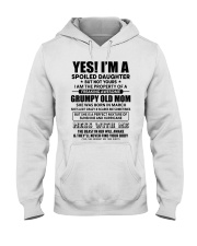 March Spoiled Daughter Hooded Sweatshirt front