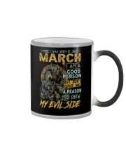 March Good Person Color Changing Mug tile