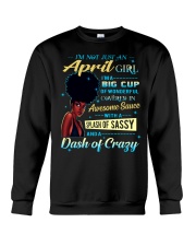 April Girl Big Cup Crewneck Sweatshirt tile