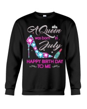 July Happy Birthday Crewneck Sweatshirt tile
