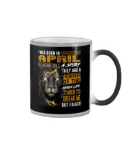 April Human Lie Detector Color Changing Mug tile