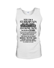 Stubborn Son October Unisex Tank tile