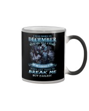 December My Scars Tell A Story Color Changing Mug tile