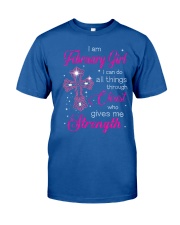 February Girl Christ Strength Classic T-Shirt front