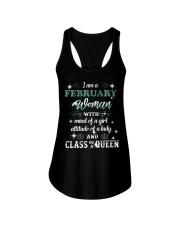 February Woman Ladies Flowy Tank tile