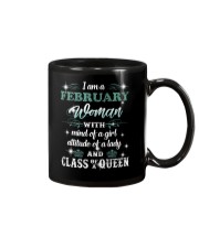February Woman Mug tile