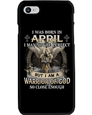 April Warrior Of God Phone Case tile