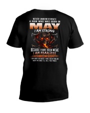 May Been Weak V-Neck T-Shirt tile