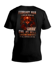 February A Soldier V-Neck T-Shirt tile