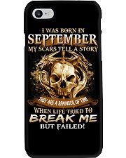 September My Scars Tell A Story Phone Case tile