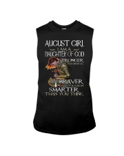 August Girl Daughter Of God Stronger Sleeveless Tee tile