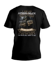 April Crazy V-Neck T-Shirt tile