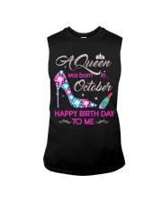 October Happy Birthday Sleeveless Tee tile