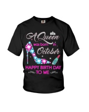 October Happy Birthday Youth T-Shirt tile