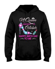 October Happy Birthday Hooded Sweatshirt tile