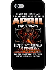 April Been Weak Phone Case tile