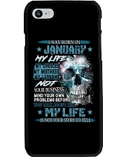 January My Choices Phone Case tile