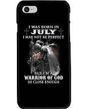 July I May Not Be Perfect Phone Case tile