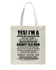 February Spoiled Daughter Tote Bag tile