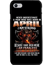 April Man Phone Case tile