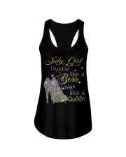 July Girl Book Queen Ladies Flowy Tank tile