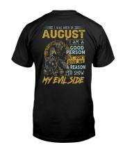 August Good Person Classic T-Shirt back