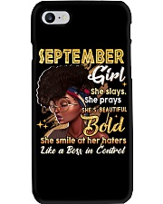September Girl Bold Phone Case tile