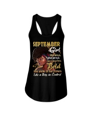 September Girl Bold Ladies Flowy Tank tile