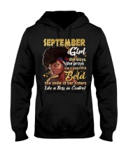 September Girl Bold Hooded Sweatshirt tile