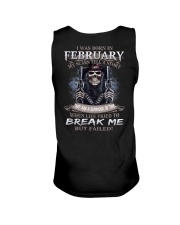 February Man Unisex Tank tile