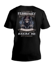 February Man V-Neck T-Shirt tile