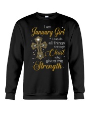 January Girl Crewneck Sweatshirt tile