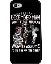 December Your First Mistake Phone Case tile