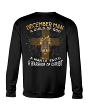 December A Man Of Faith Crewneck Sweatshirt tile