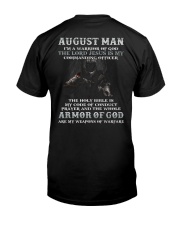 August Armor Of God Classic T-Shirt back