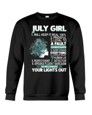 July Girl A Fault Crewneck Sweatshirt tile