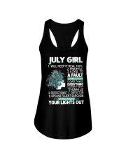 July Girl A Fault Ladies Flowy Tank tile