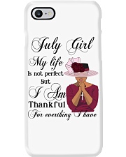 July Girl My Life Phone Case tile