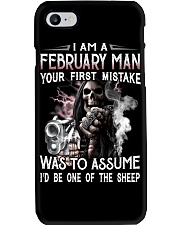 February Your First Mistake Phone Case tile